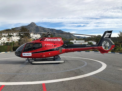 tour puerto banus helicóptero