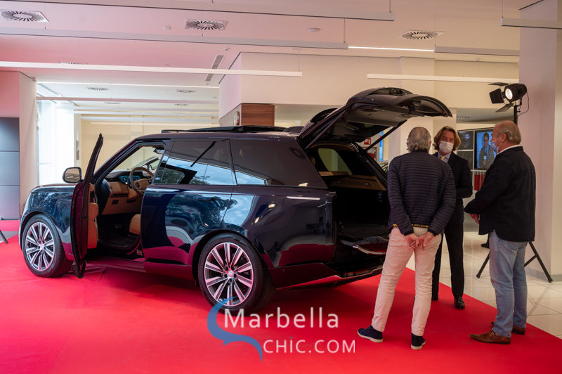 Presentación del nuevo Range Rover en C. de Salamanca Marbella