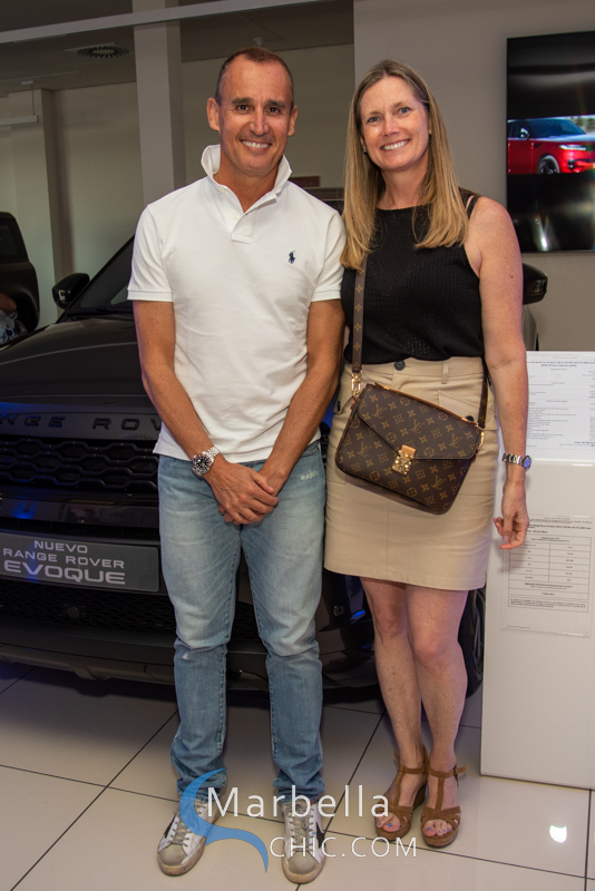 Presentación del nuevo Range Rover Sport en C. de Salamanca Marbella