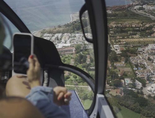 Disfruta de Marbella a vista de helicóptero