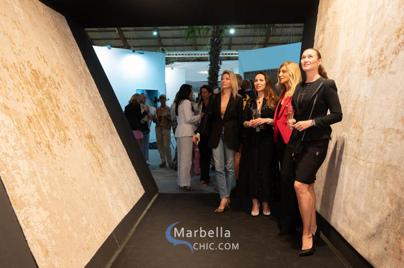 Thibault van Renne presenta alfombras de alta costura en Marbella 