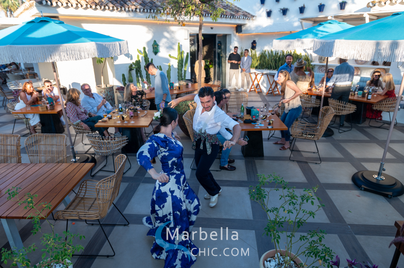 Así es Solera, el patio andaluz de Boho Club Marbella