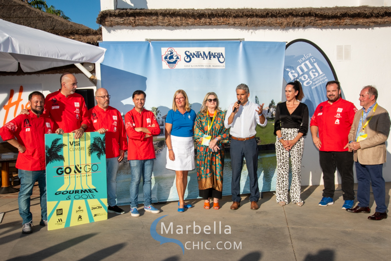 Clausura de la 8ª Edición de la Cumbre All Stars en Santa María Golf Marbella