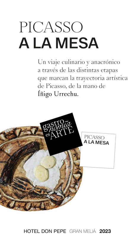 Viaje culinario con Picasso en Erre Marbella