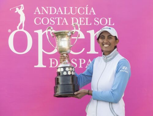 Aditi Ashok campeona del Andalucía Costa del Sol Open de España